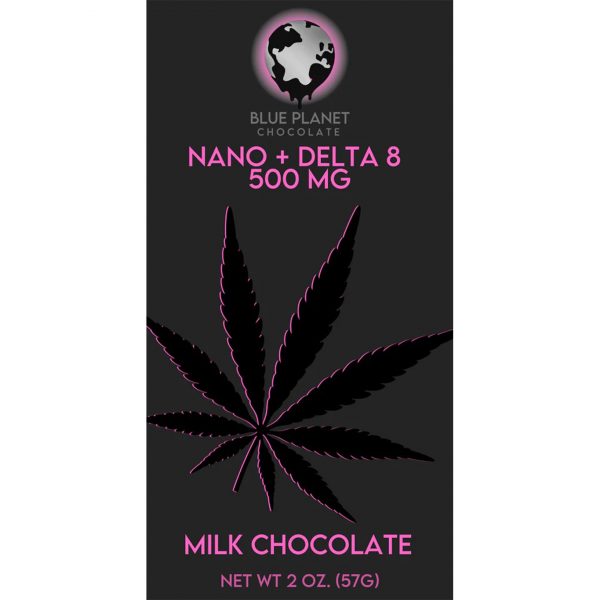 Delta 8 Nano Milk Chocolate Bar